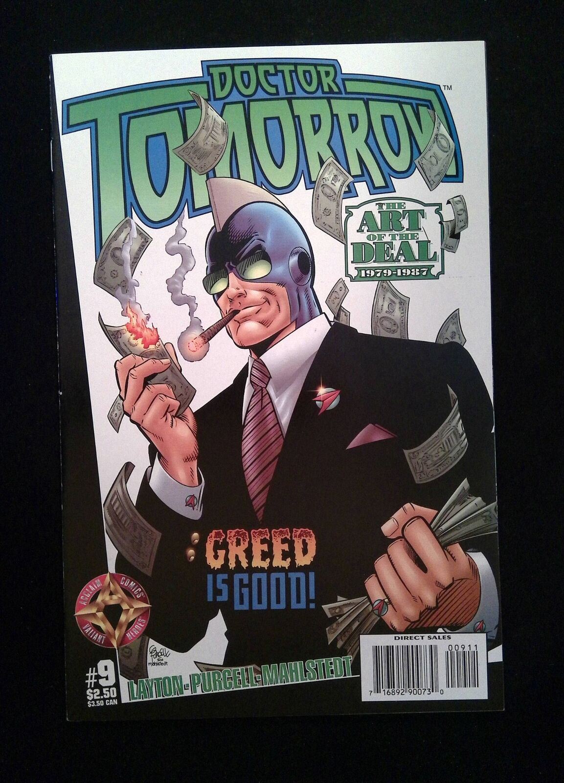 Doctor Tomorrow #9 Acclaim Comics 1998 VF+