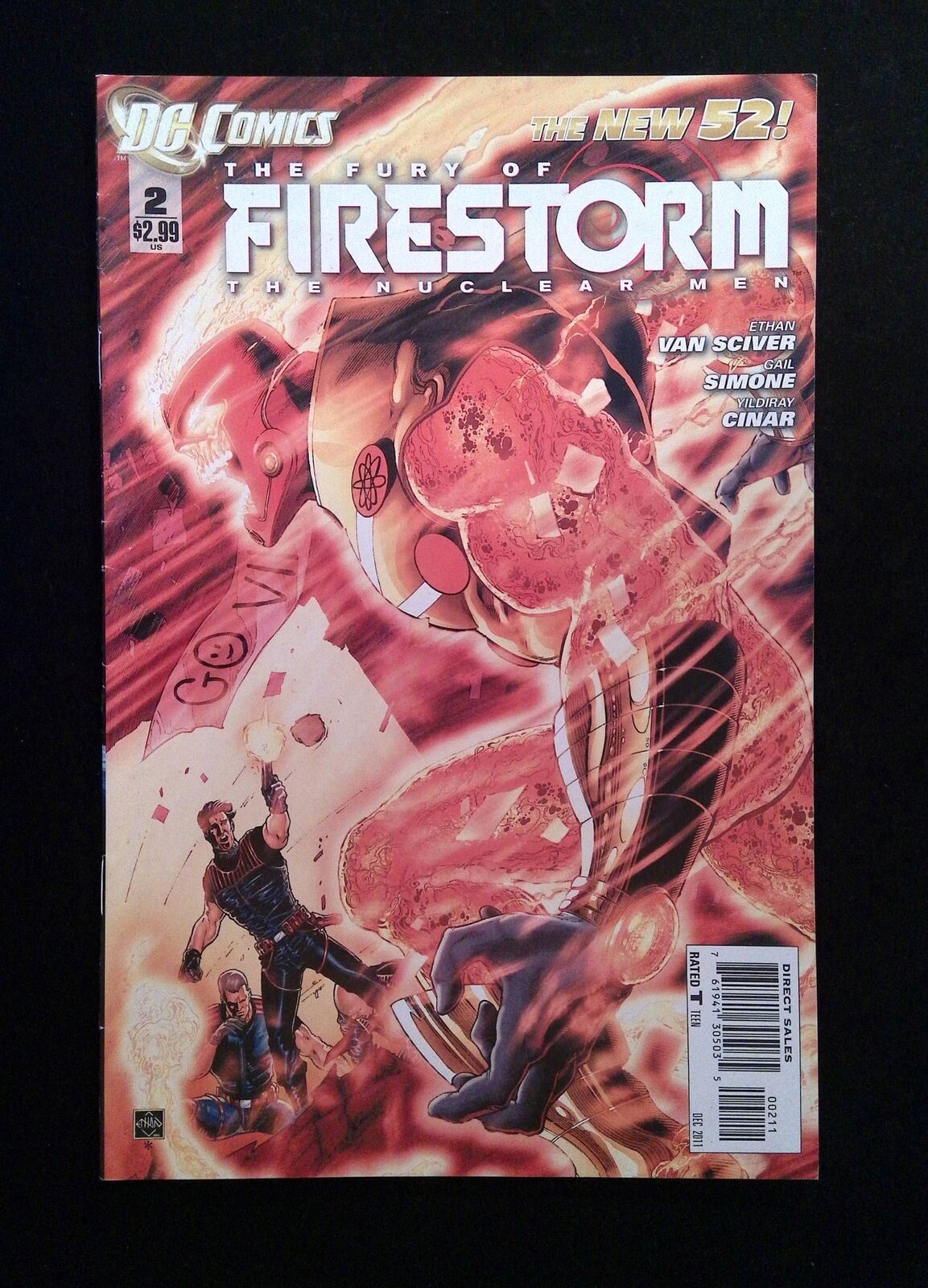 Fury Of Firestorm #2 DC Comics 2011 VF+