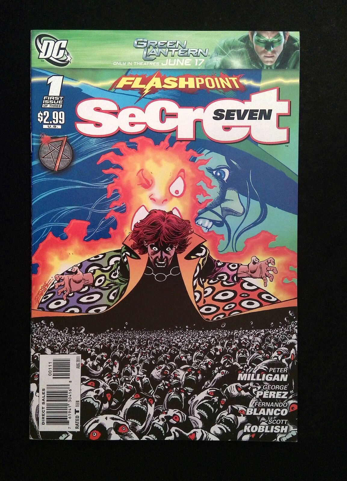 Flashpoint Secret Seven #1 DC Comics 2011 NM-