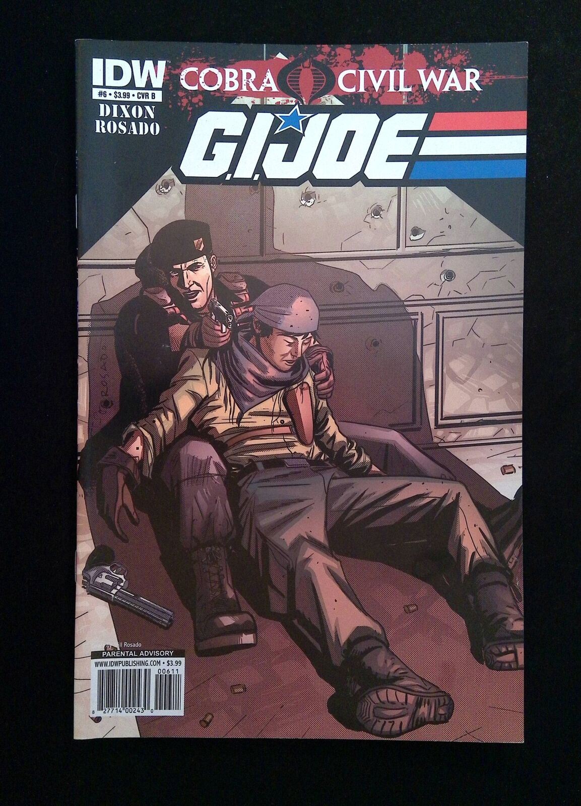 GI Joe #6B IDW Comics 2011 VF/NM ROSADO VARIANT