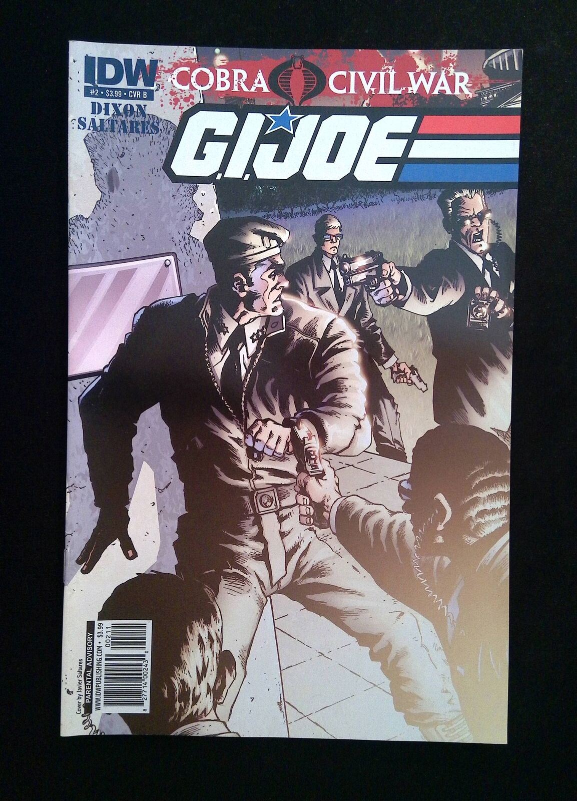 GI Joe #2B IDW Comics 2011 VF/NM SALTARES VARIANT