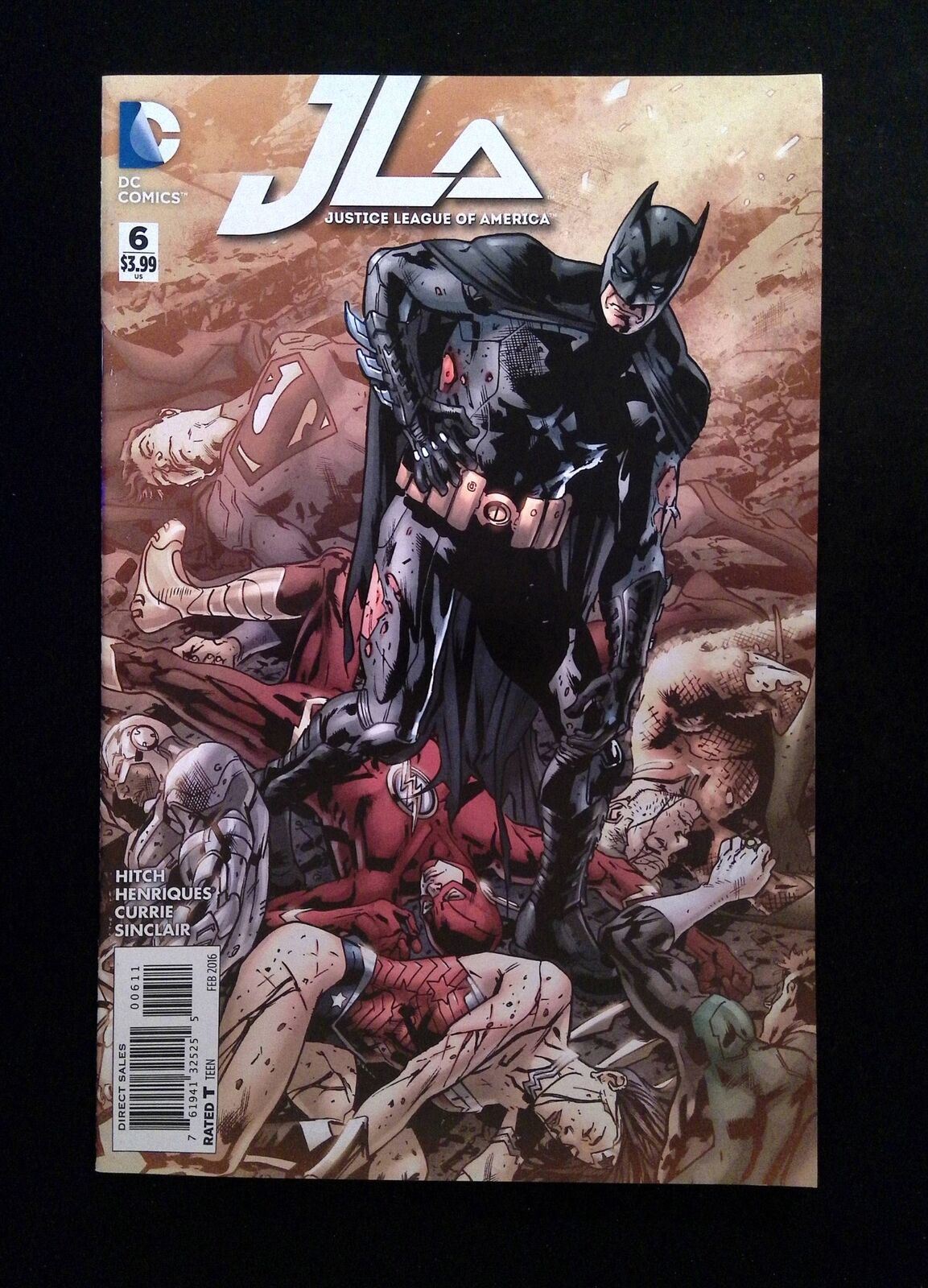 Justice League Of America #6 DC Comics 2016 VF+