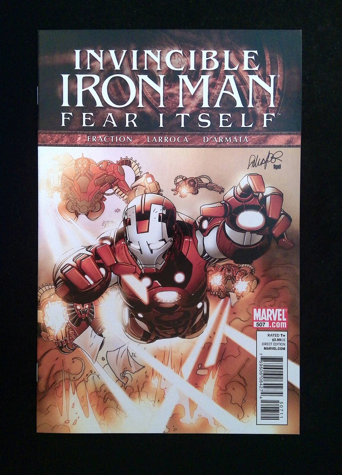 Invincible Iron Man #507 MARVEL Comics 2011 NM-