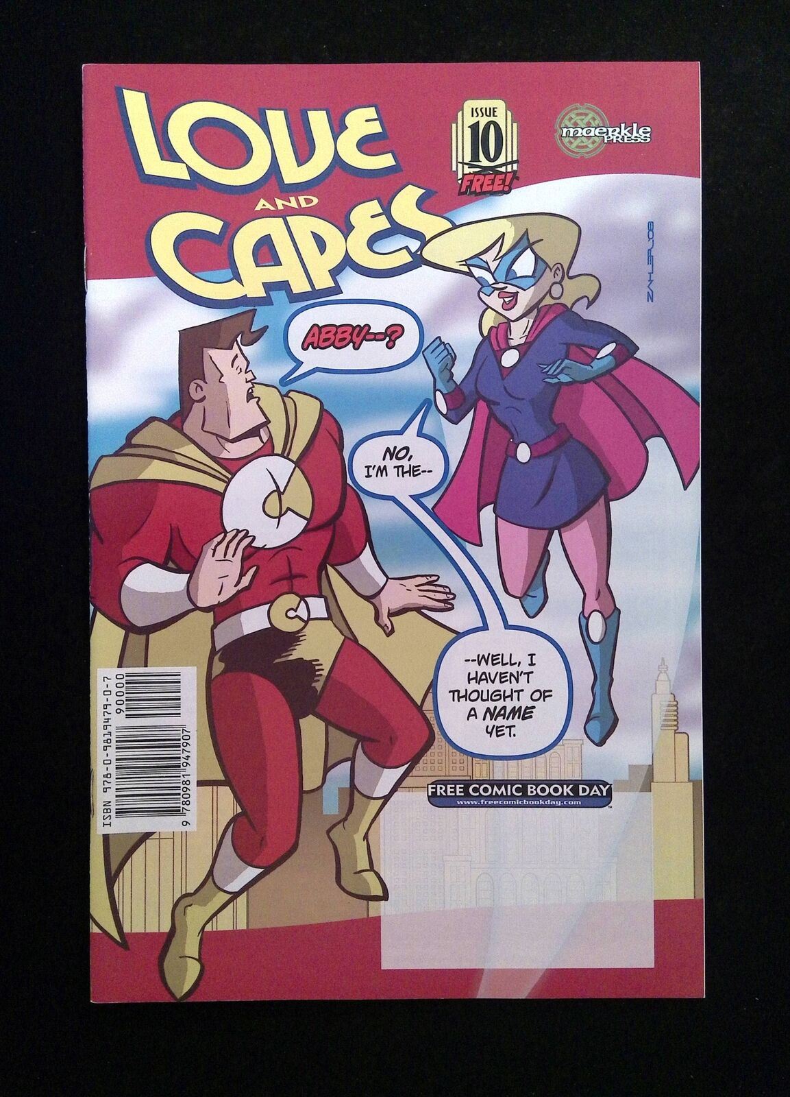 Love and Capes FCBD #10 MAERKLE PRESS Comics 2009 VF/NM
