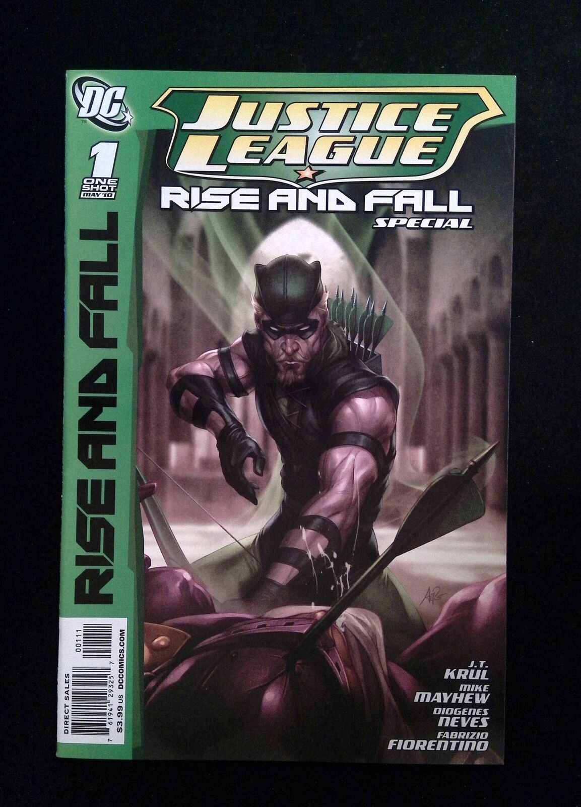 Justice League Rise And Fall Special #1 DC Comics 2010 VF/NM