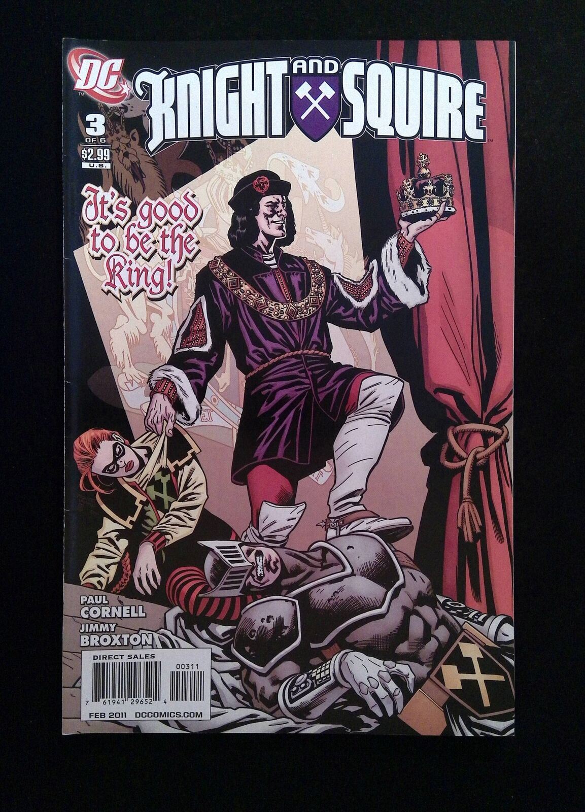 Knight And Squire #3 DC Comics 2011 VF+
