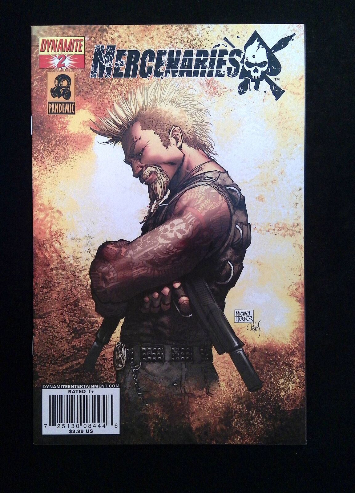 Mercenaries #2 DyNAMITE ENTERTAINMENT Comics 2008 NM