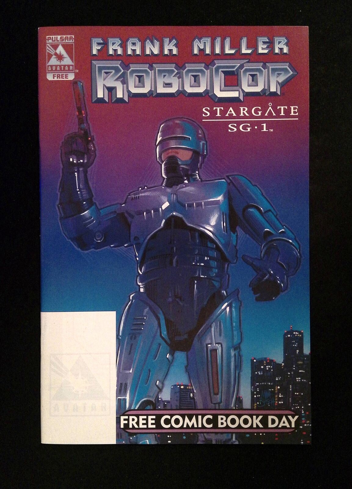 Robocop Stargate Sg1 FCBD #0 AVATAR Comics 2003 NM-