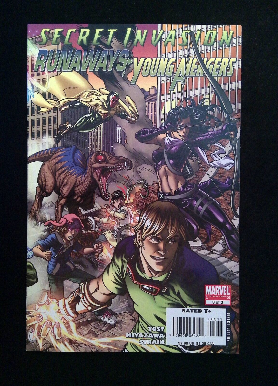 Secret Ivasion Runaways Young Avengers #3 MARVEL Comics 2008 VF/NM