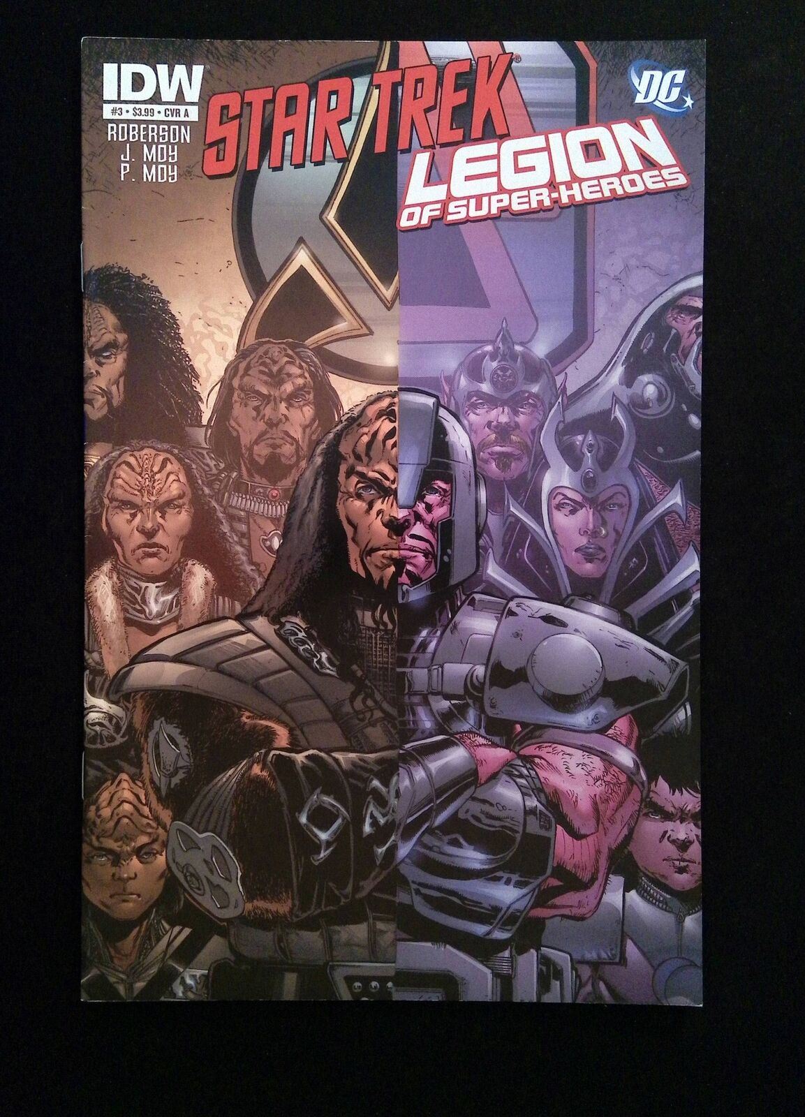 Star Trek Legion Of Superheroes #3 IDW Comics 2011 VF+