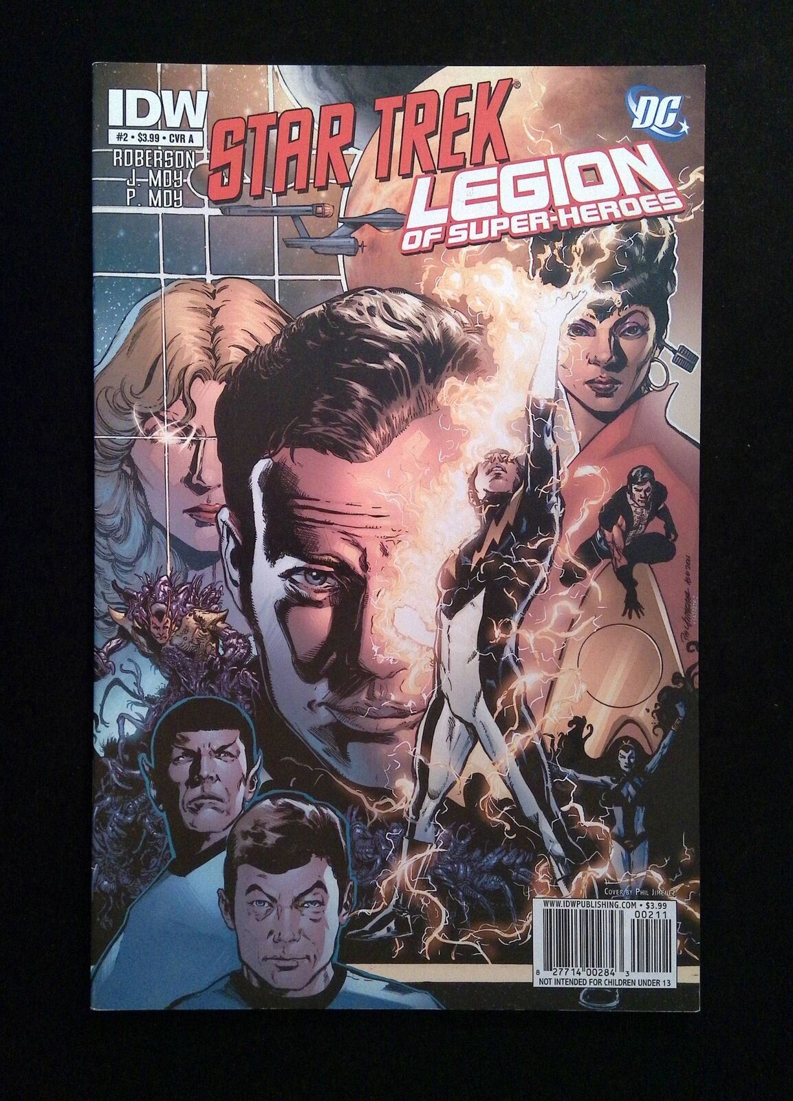 Star Trek Legion Of Superheroes #2 IDW Comics 2011 VF/NM