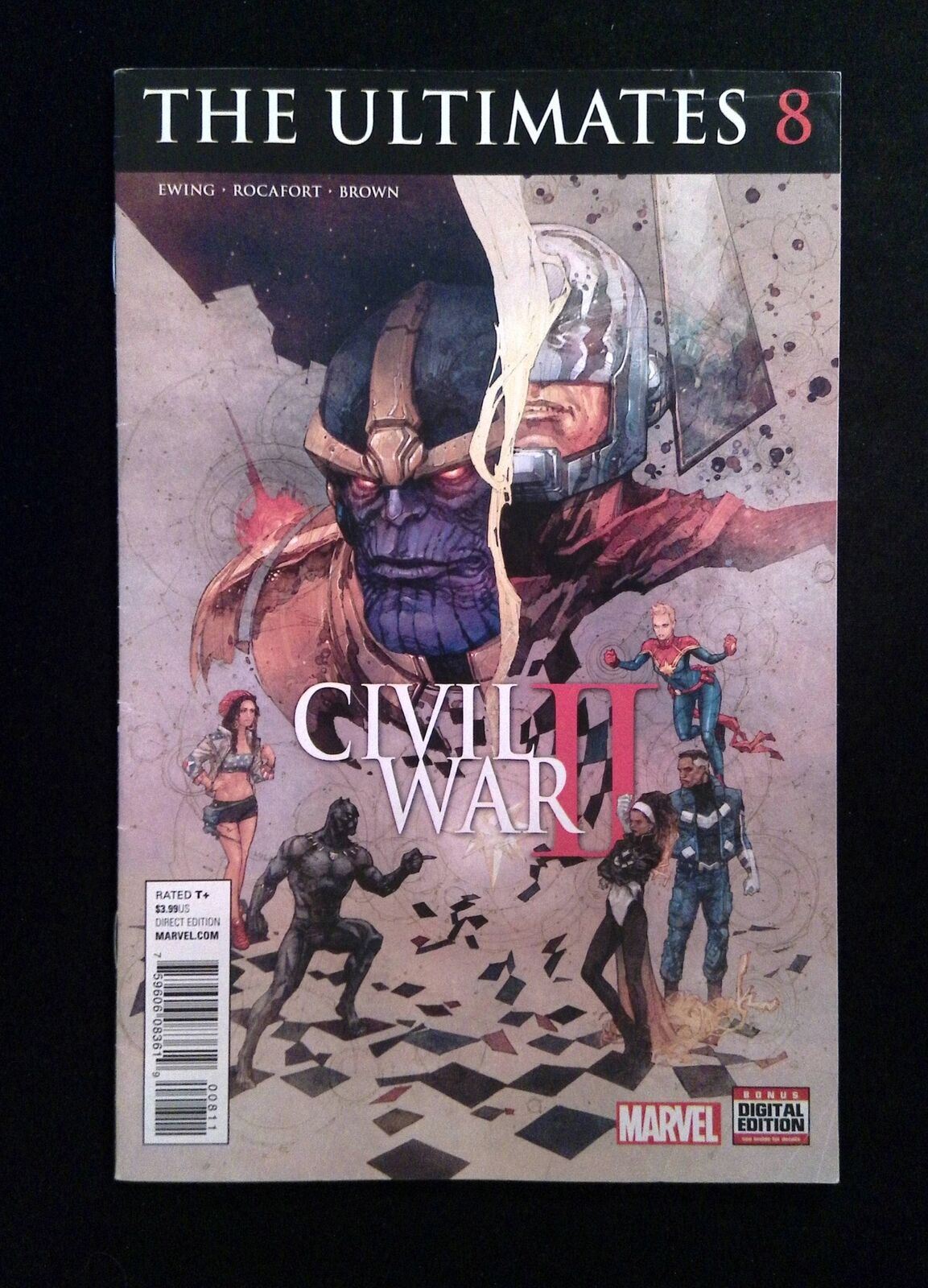 Ultimates #8 MARVEL Comics 2016 VF ROCAFORT VARIANT