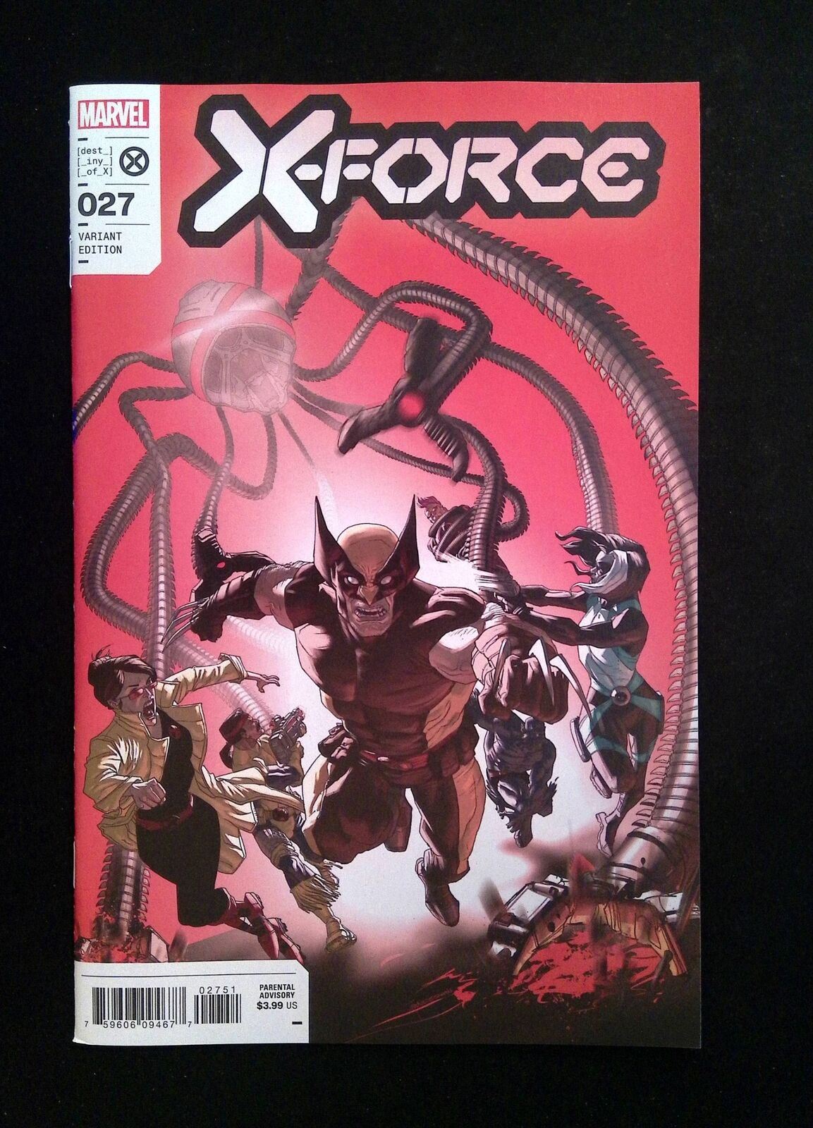 X-Force #27D MARVEL Comics 2022 NM WOODS VARIANT