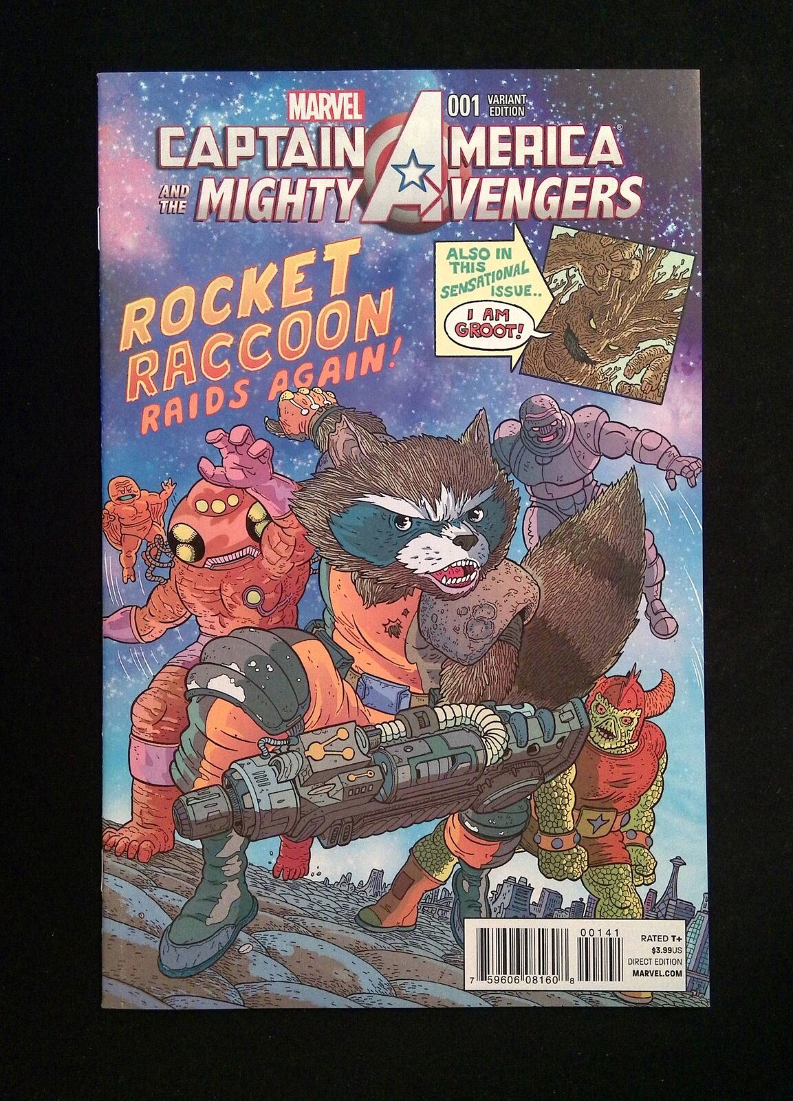 Captain America and the Mighty Avengers #1D MARVEL Comics 2015 NM Variant