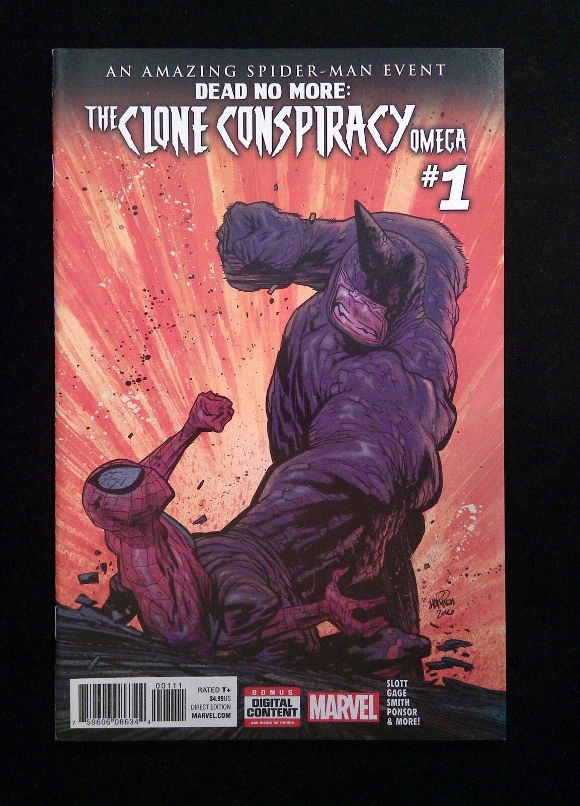 Clone Conspiracy Omega #1 MARVEL Comics 2017 NM