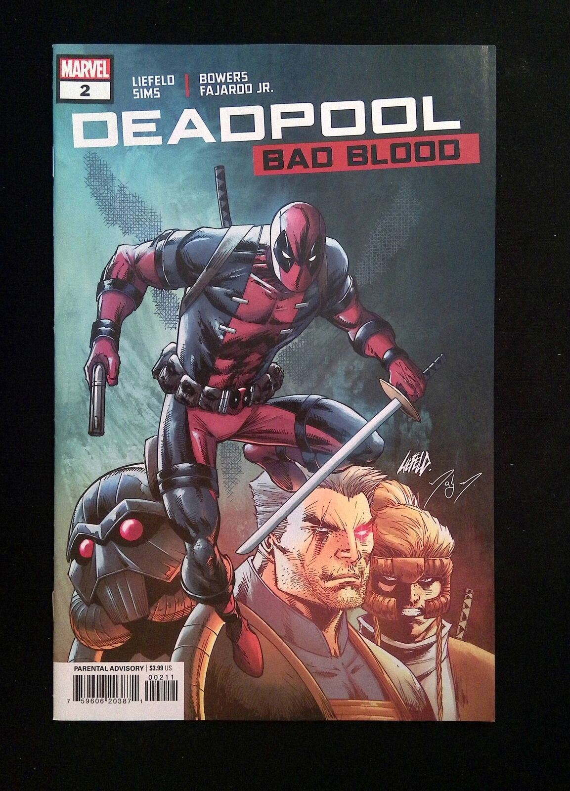 Deadpool Bad Blood #2 Marvel Comics 2022 NM