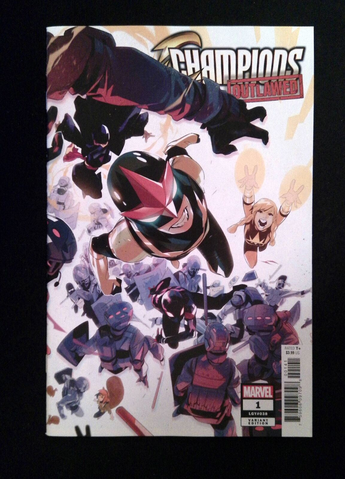 Champions #1C MARVEL Comics 2020 NM- DI MEO VARIANT