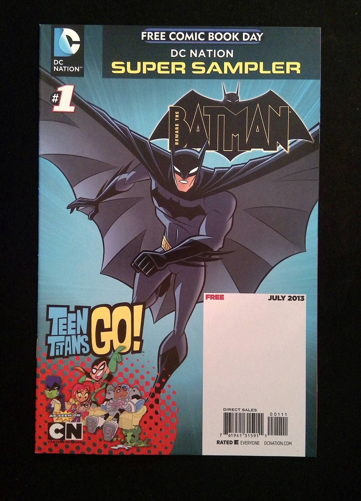 DC Nation Super Sampler FCBD #1 DC Comics 2013 NM-