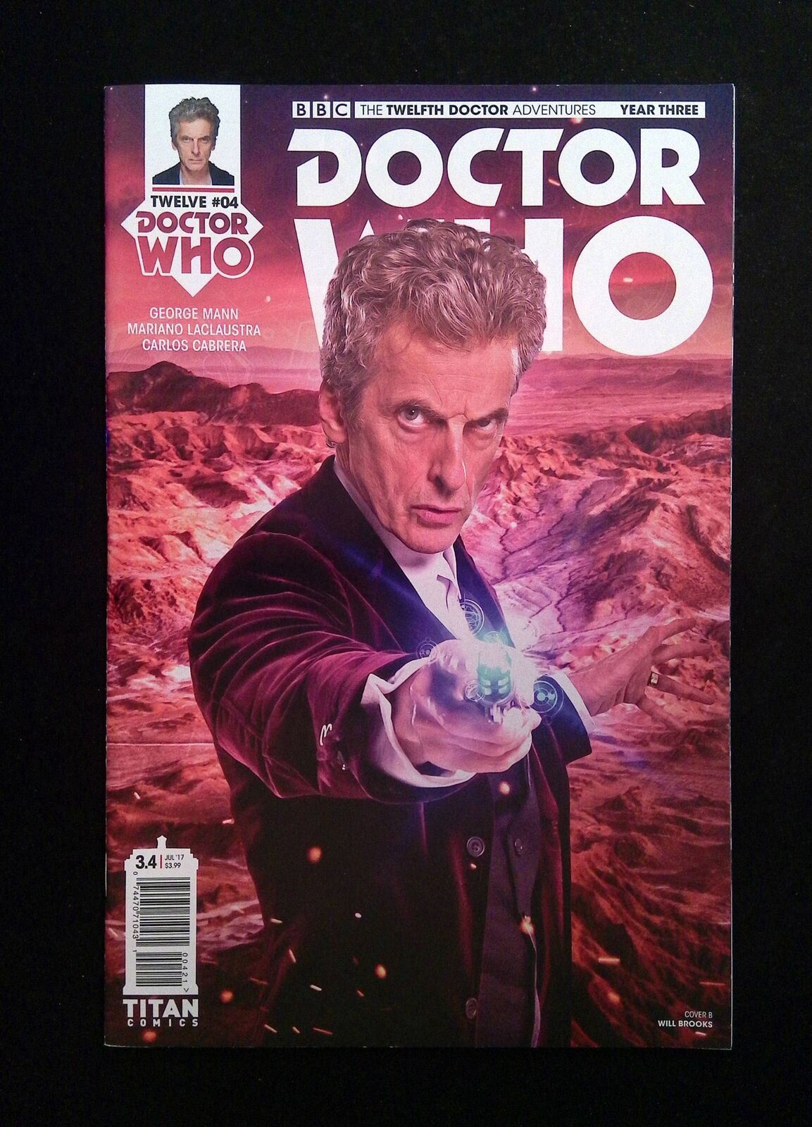 Doctor Who The Twelfth Doctor Year Three #4B TITAN 2017 NM VARIANT COVER