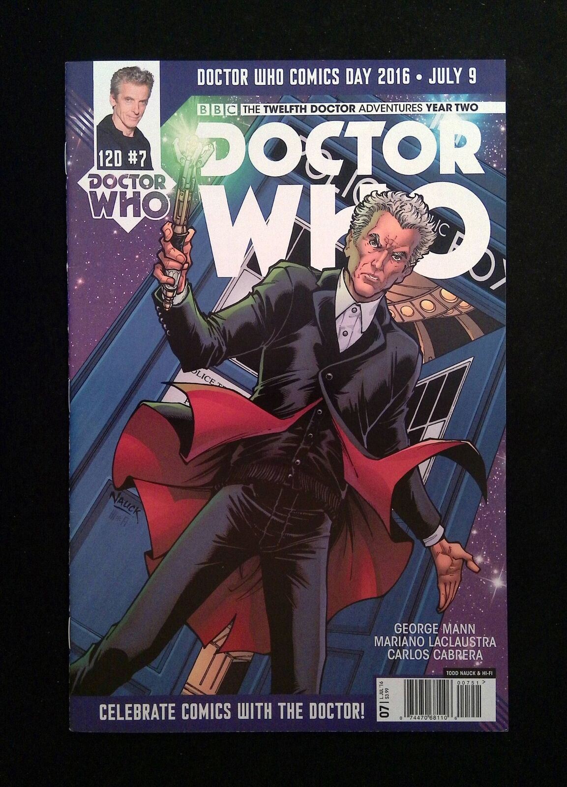 Doctor Who The Twelfth Doctor Year Two #7E TITAN 2016 VF/NM VARIANT COVER