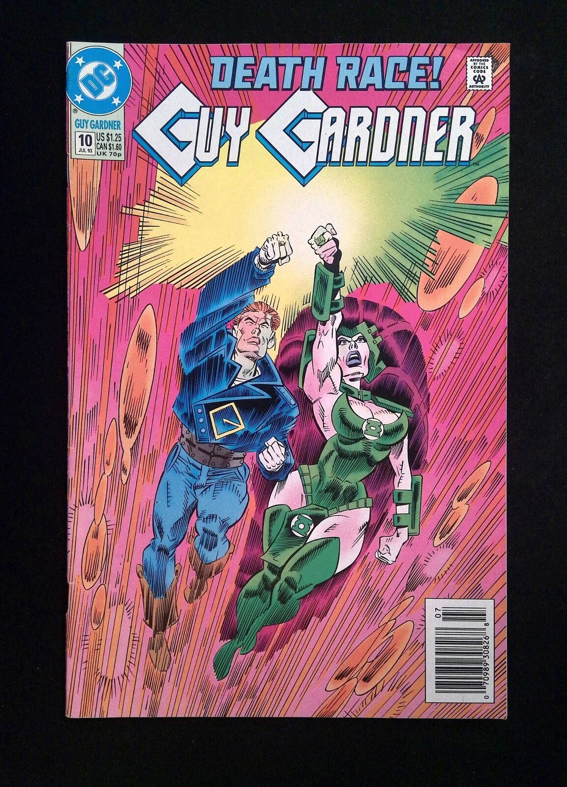 Guy Gardner Warrior #10 DC Comics 1993 VF NEWSSTAND