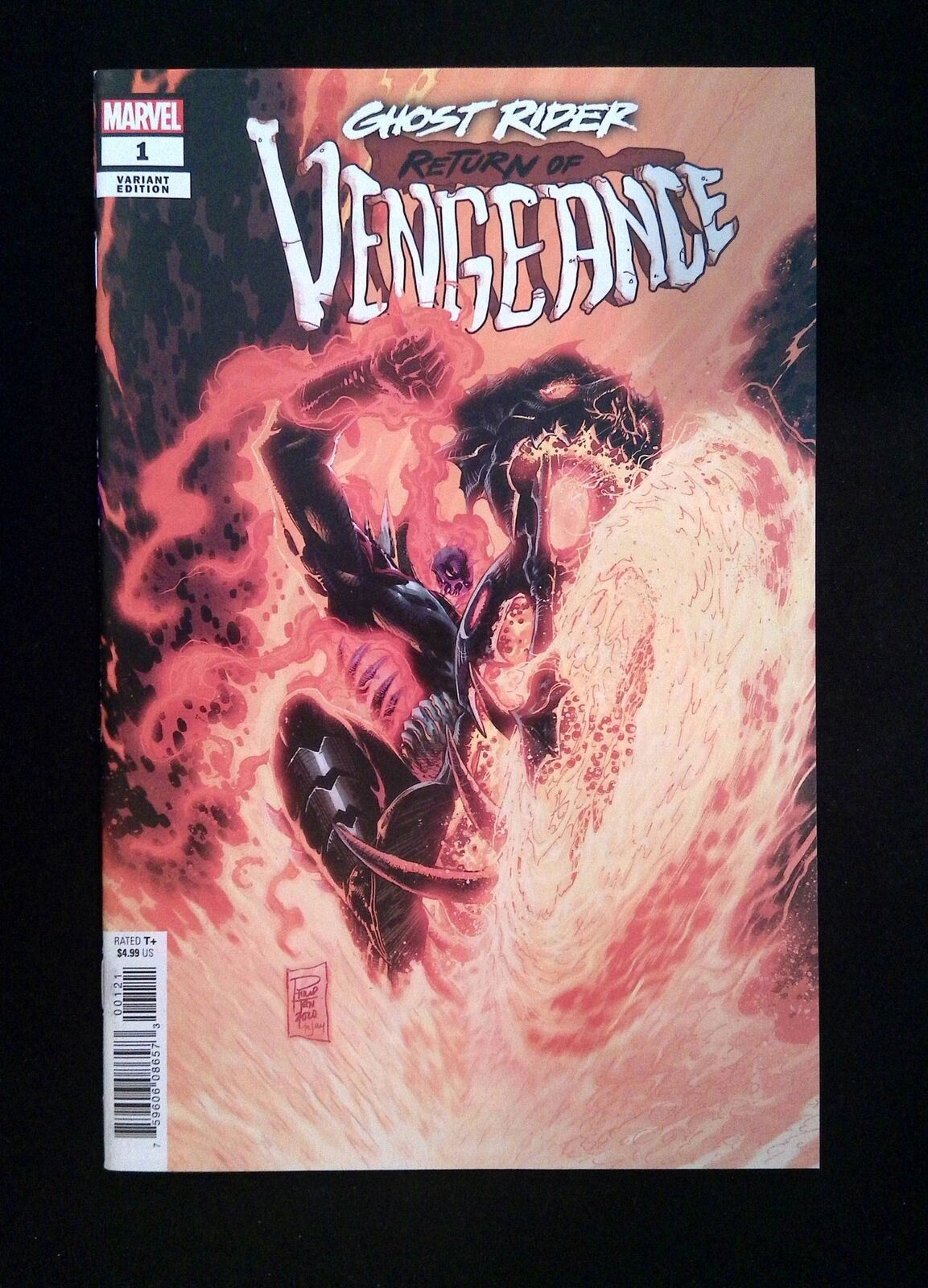 Ghost Rider Return of Vengeance #1B MARVEL Comics 2021 NM Tan Variant
