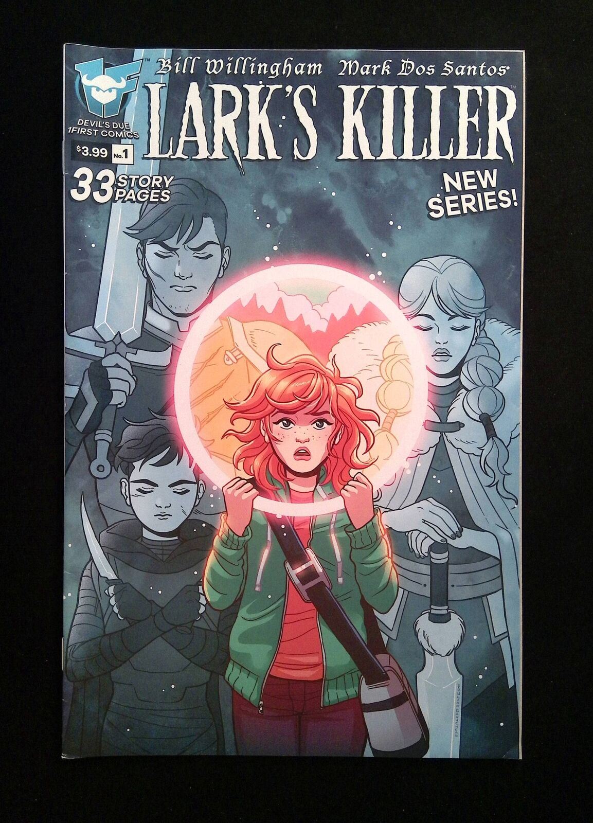 Lark's Killer #1C Devil's Due Comics 2017 VF+ Ganucheau Variant