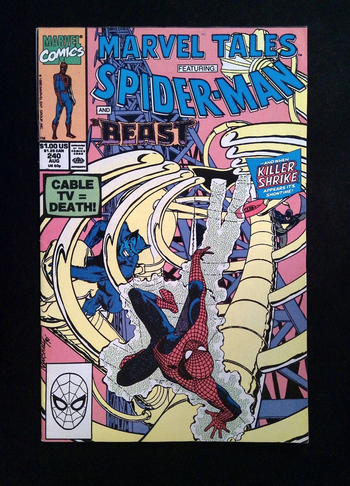 Marvel Tales #240 MARVEL Comics 1990 VF-