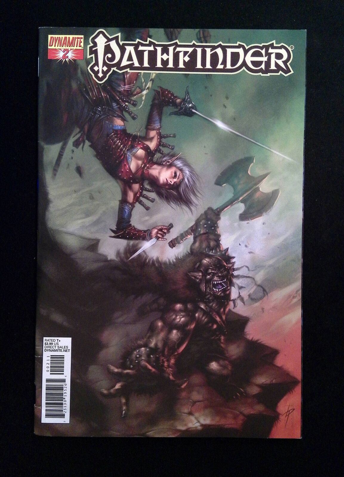 Pathfinder #2B DYNAMITE Comics 2012 VF+ PARILLO VARIANT