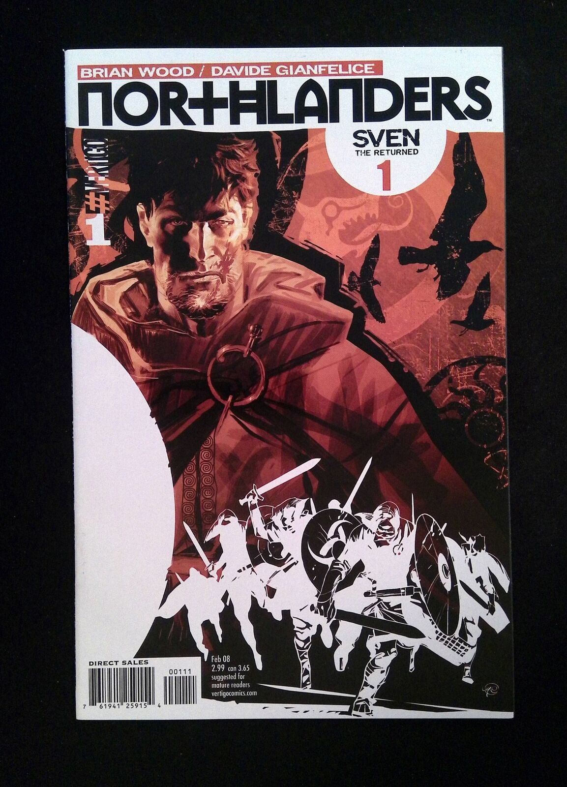 Northlanders #1 DC/VERTIGO Comics 2008 VF/NM
