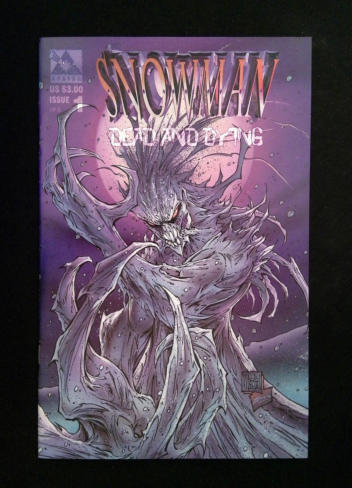 Snowman Dead And Dying #1 AVATAR Comics 1997 NM-