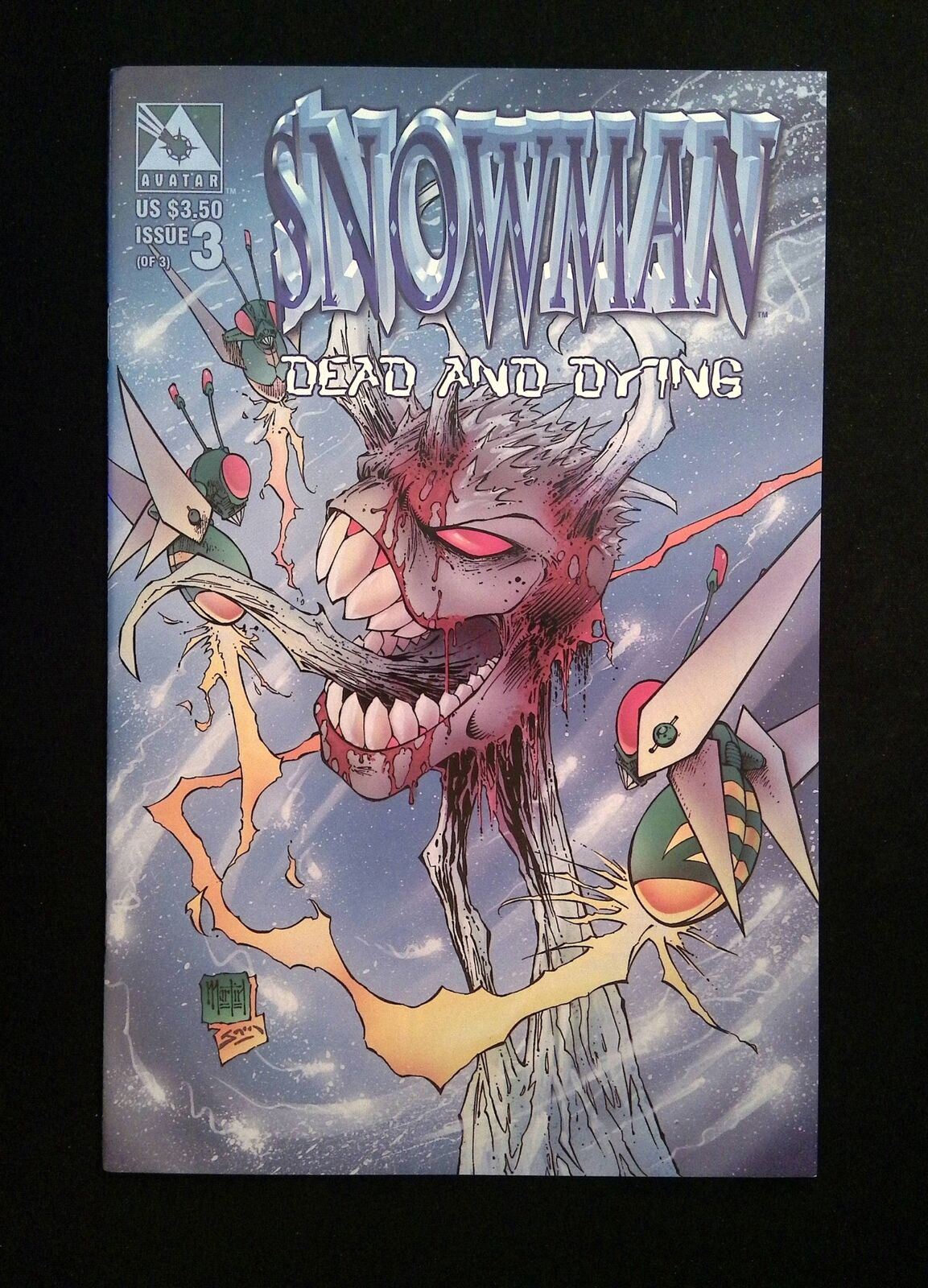 Snowman Dead And Dying #3 AVATAR Comics 1998 NM-
