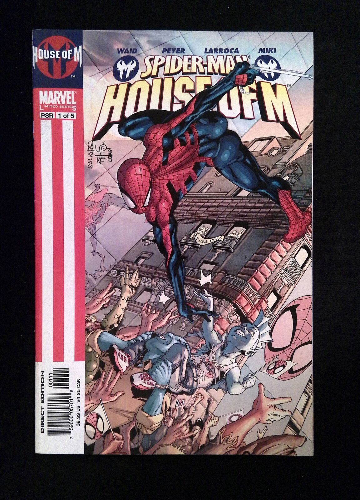 Spider-Man House Of M #1 MARVEL Comics 2005 VF+