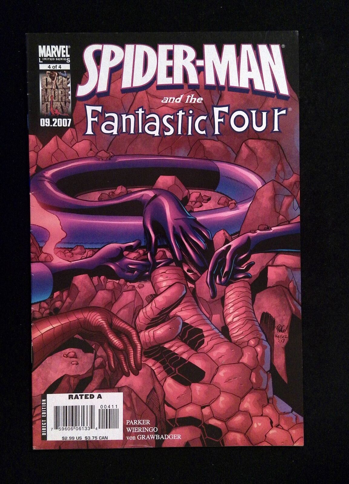 Spider-Man And The Fantastic Four #4 MARVEL Comics 2007 VF+