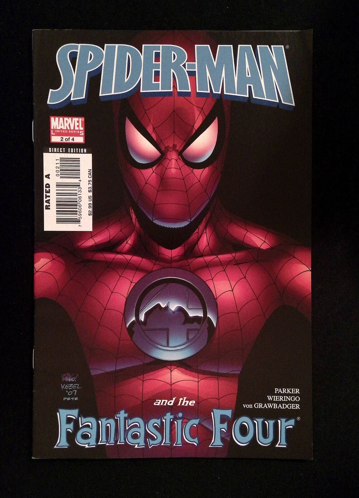 Spider-Man And The Fantastic Four #2 MARVEL Comics 2007 VF+