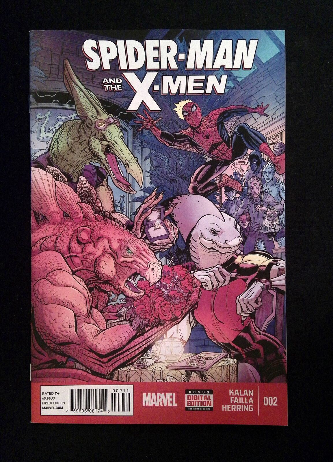 Spider-Man And The X-Men #2 Marvel Comics 2015 NM-