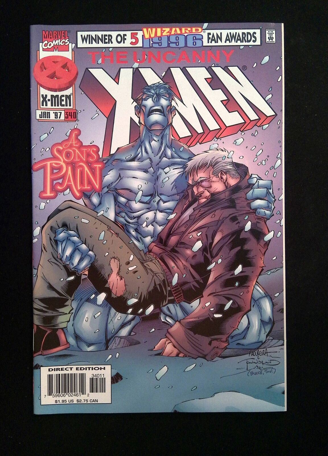 Uncanny X-Men #340 Marvel Comics 1997 VF/NM