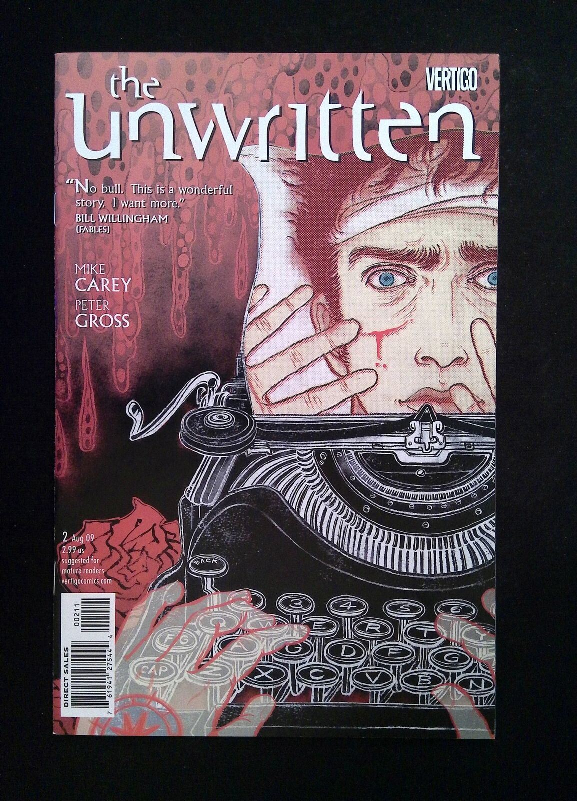 Unwritten #2 DC/VERTIGO Comics 2009 NM
