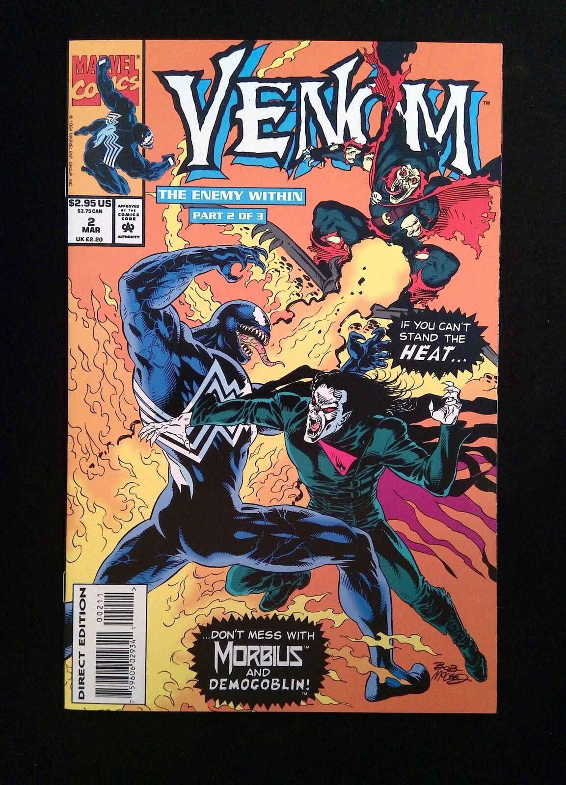 Venom The Enemy Within #2 MARVEL Comics 1994 NM