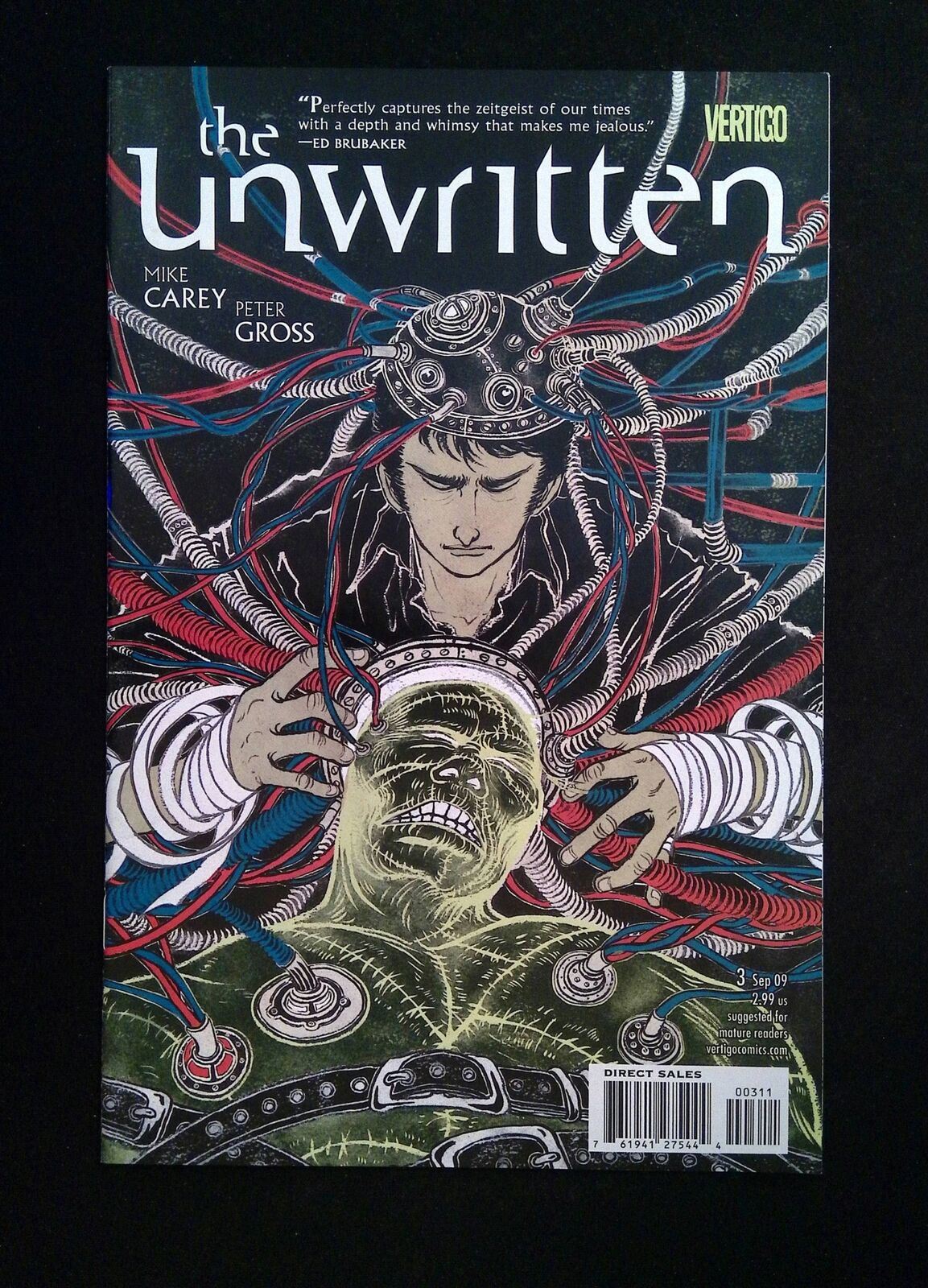 Unwritten #3 DC/VERTIGO Comics 2009 NM