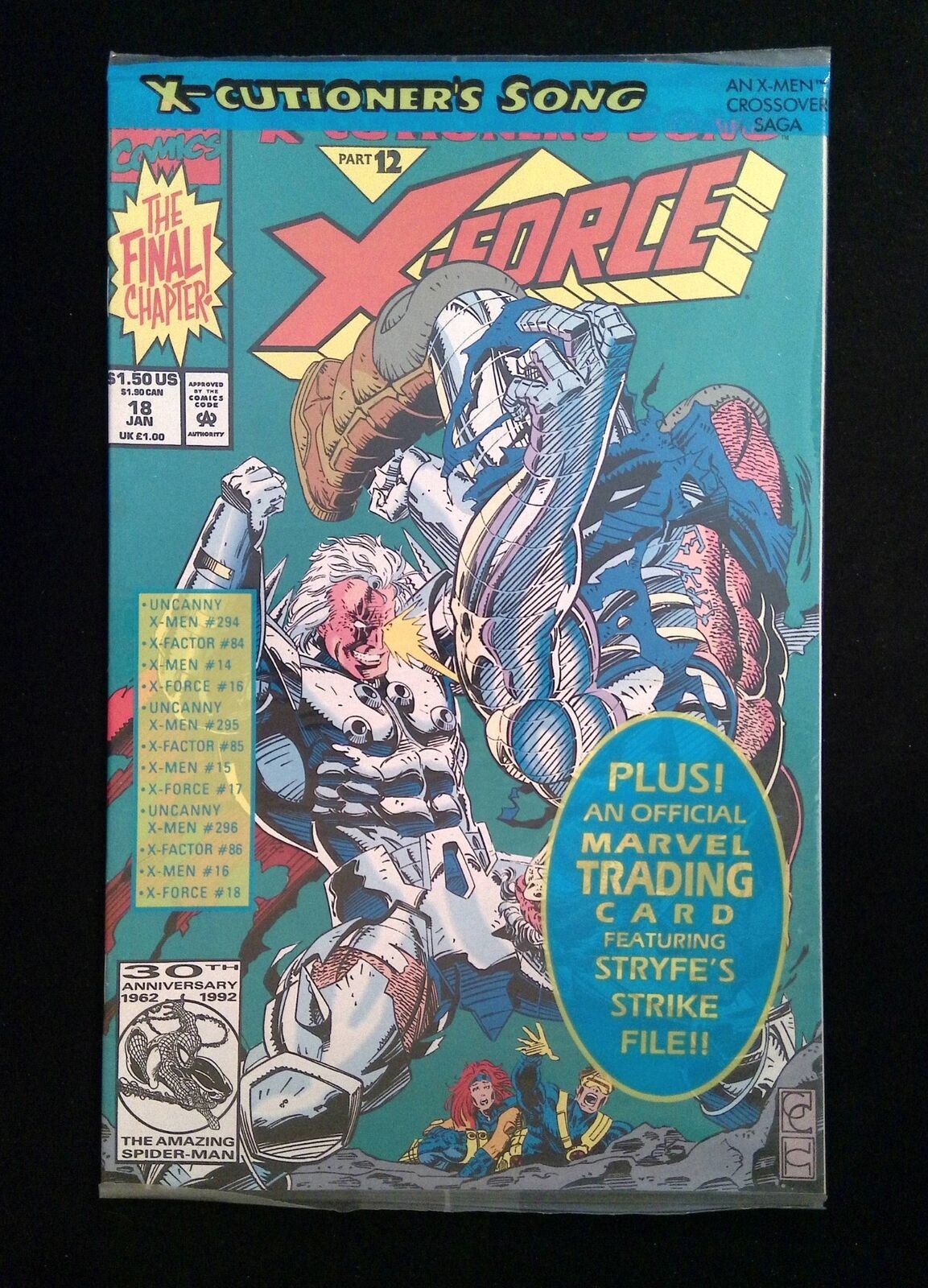 X-Force #18P MARVEL Comics 1993 NM
