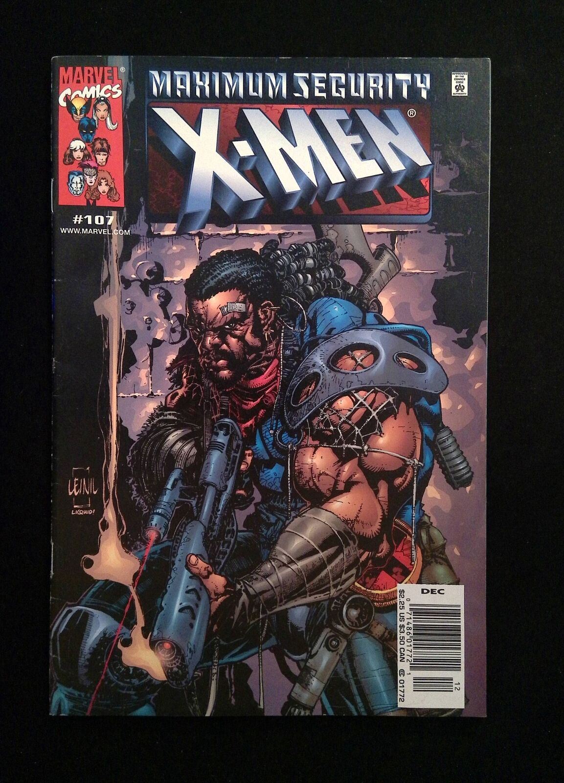 X-Men #107 MARVEL Comics 2000 VF+ NEWSSTAND