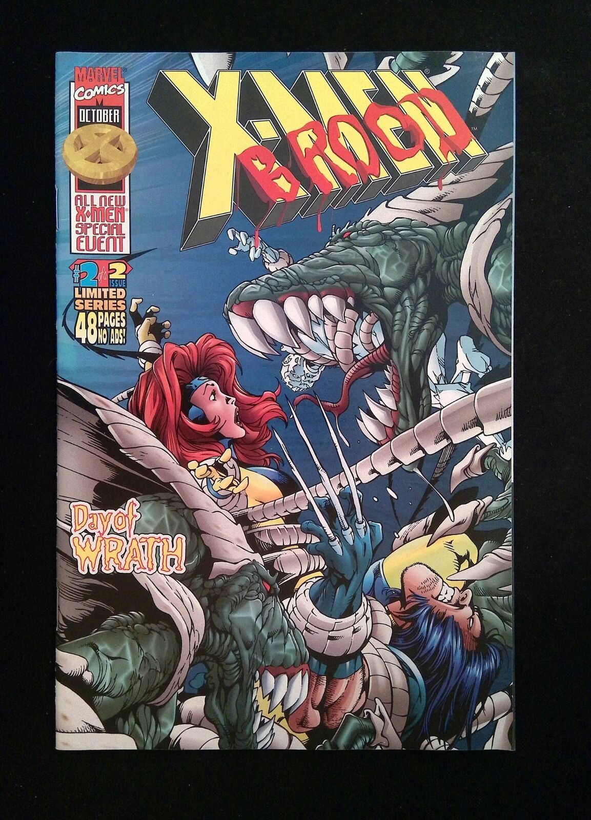 X-Men Vs. Brood #2 Marvel Comics 1996 NM-