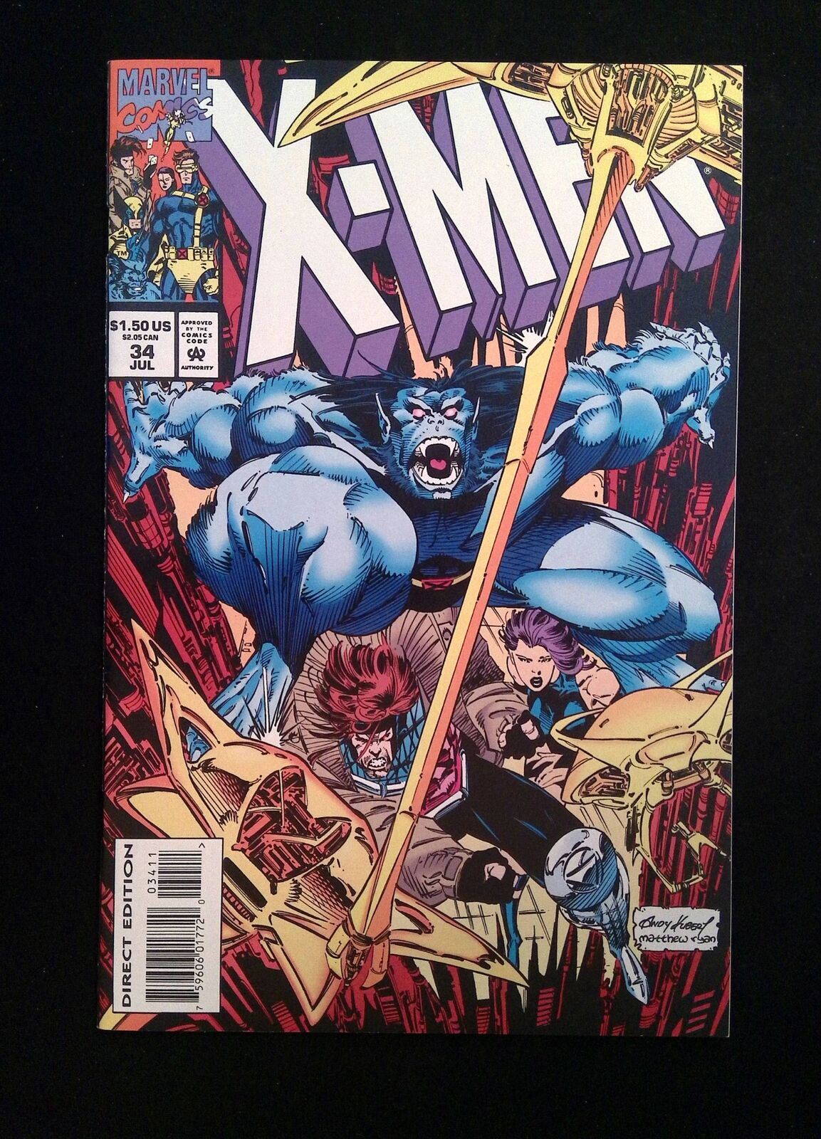 X-Men #34 MARVEL Comics 1994 VF/NM