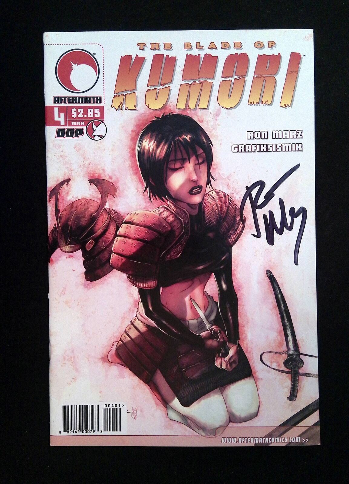 Blade Of Kumori #4 DEVIL�S DUE Comics 2005 NM- SIGNED RON MARZ