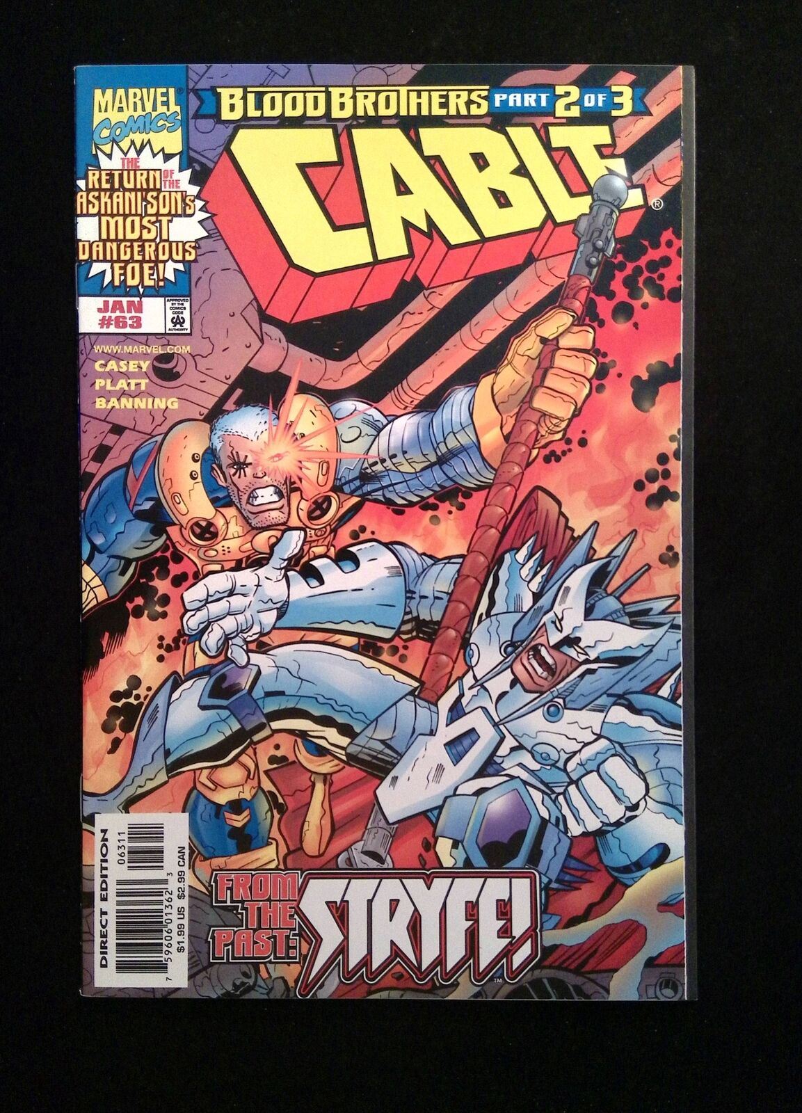 Cable #63 Marvel Comics 1999 NM