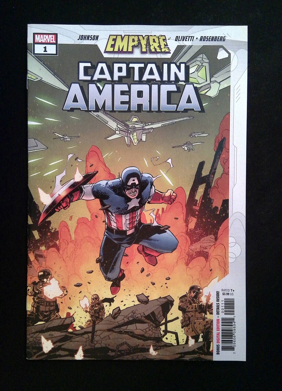 Empyre Captain America #1 MARVEL Comics 2020 NM