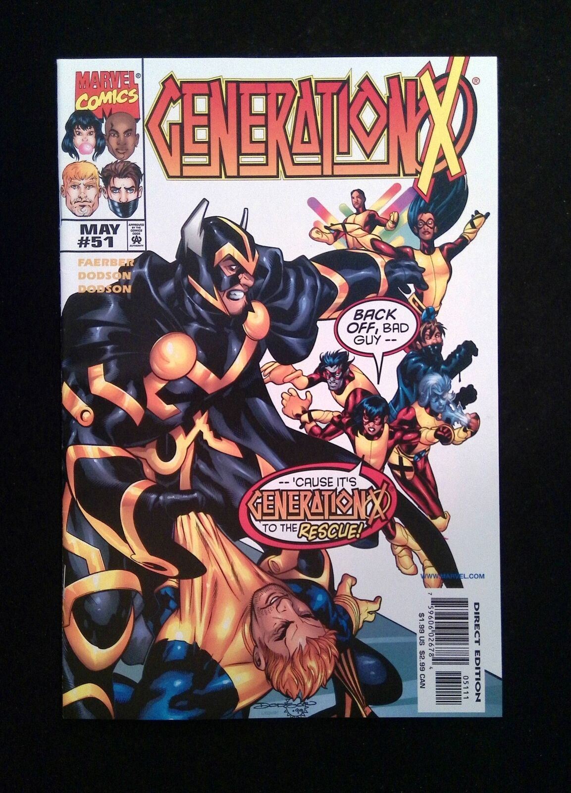 Generation X #51 Marvel Comics 1999 VF+