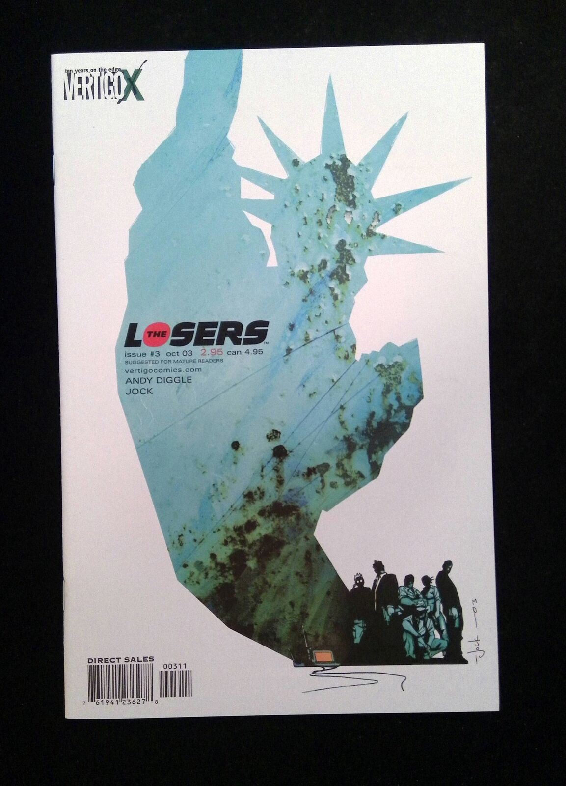 Losers #3 Vertigo Comics 2003 VF/NM