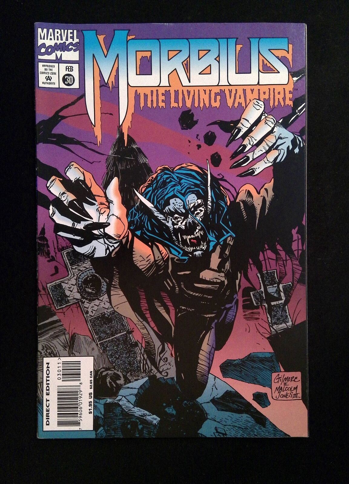 Morbius the Living Vampire #30 MARVEL Comics 1995 VF+
